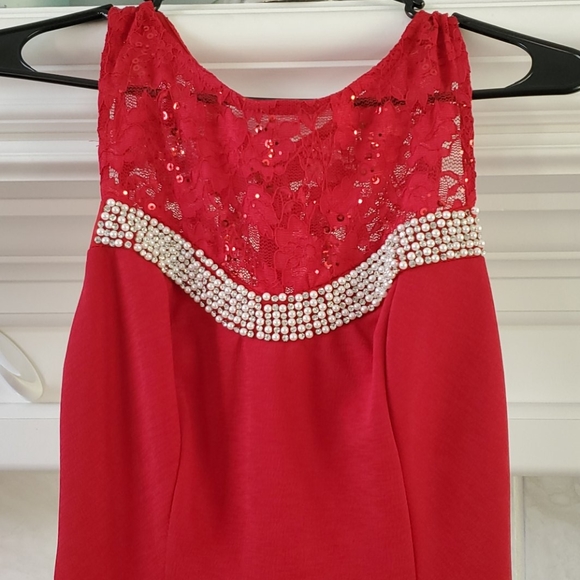 NWOT Gorgeous Red Dress 💃 - Picture 2 of 5